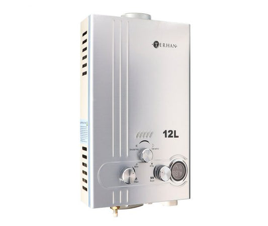 Calentador de agua instantaneo a supergas 12 litros por minuto