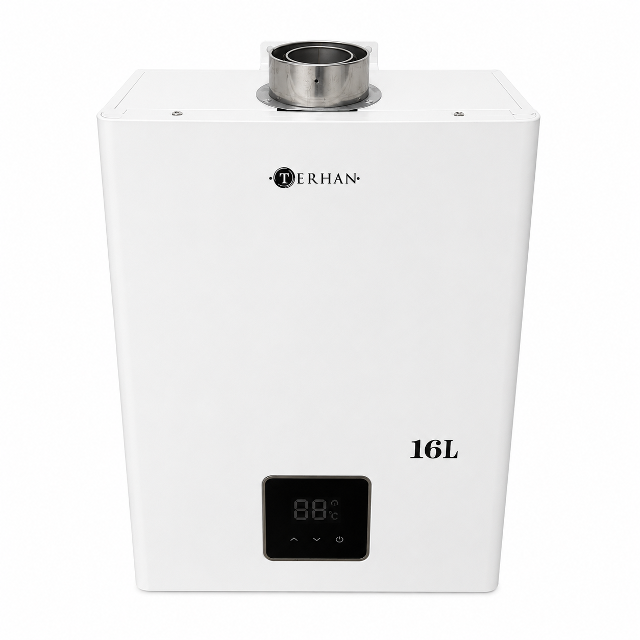 Calentador Instantáneo Tiro Balanceado Forzado 16 L Blanco Terhan