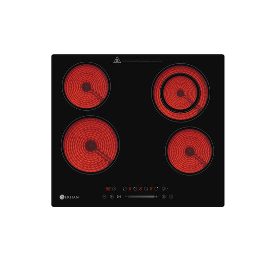 Anafe 4 Hornallas Vitrocerámica Eléctrico