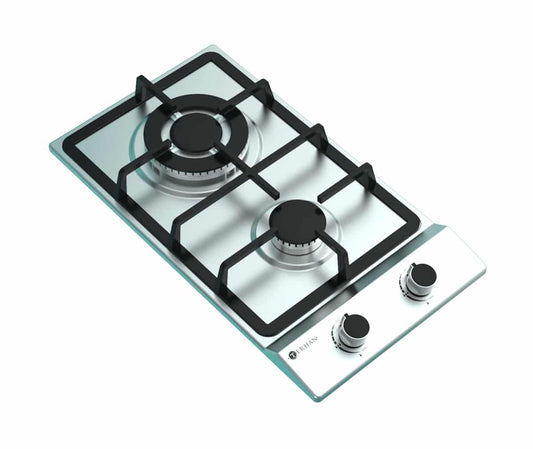 Anafe Acero Inoxidable a Gas Terhan 2 Hornallas