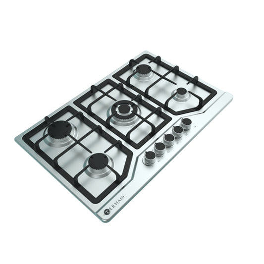 Anafe Acero Inoxidable a Gas Terhan 5 Hornallas