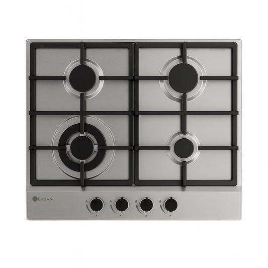 Anafe Acero Inoxidable a Gas Terhan 4 Hornallas