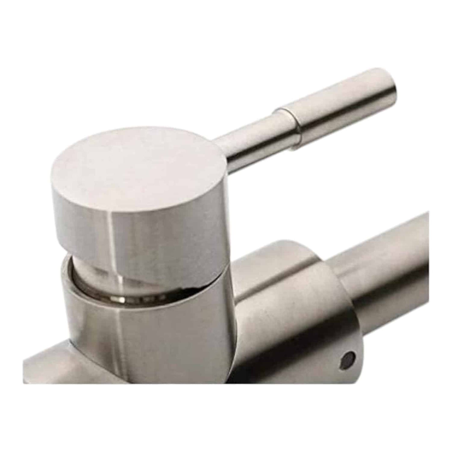 Monocomando Mesada Palito Acero Inox. Koen