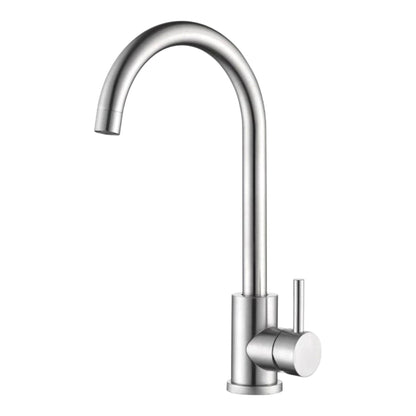 Monocomando Mesada Palito Acero Inox. Koen