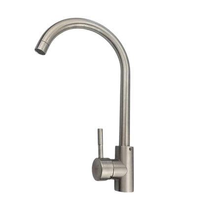 Monocomando Mesada Palito Acero Inox. Koen