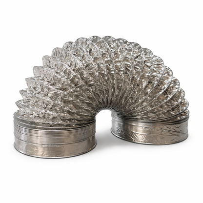 Ducto Corrugado de Aluminio Flexible para Campana Extractora 1,50 m - 155mm