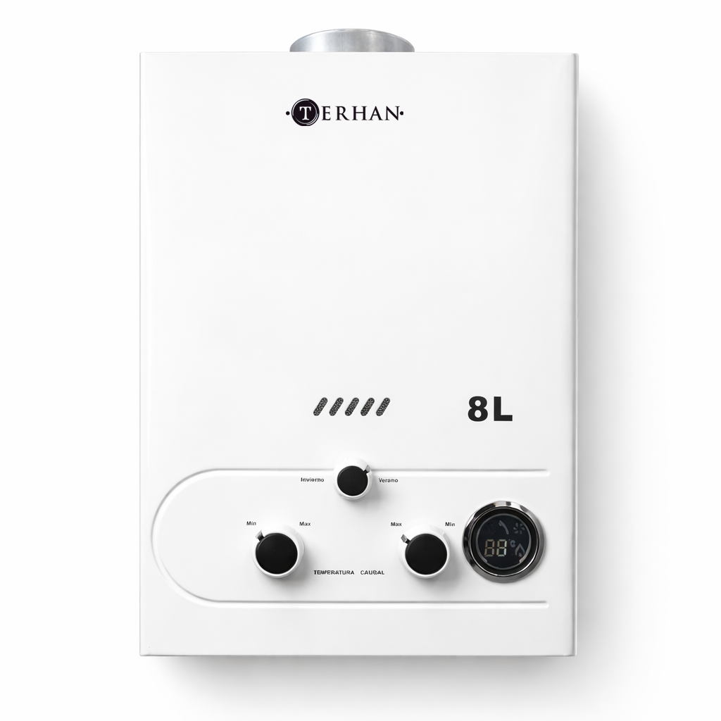 Calentador Instantáneo TN 8 L Blanco Terhan