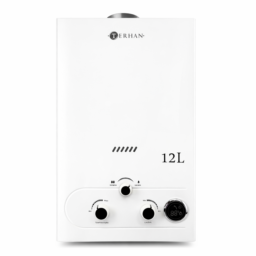 Calentador Instantáneo TN 12 L Blanco Terhan