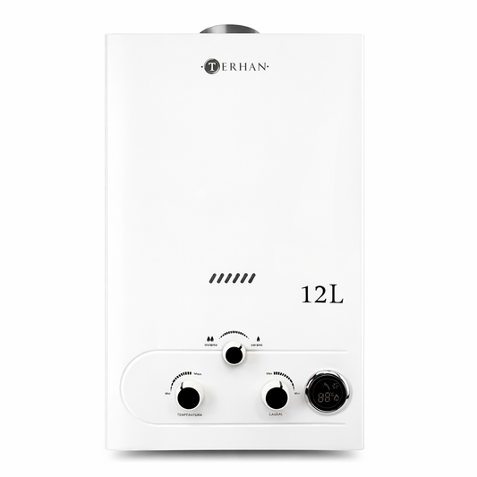 Calentador Instantáneo TN 12 L Blanco Terhan