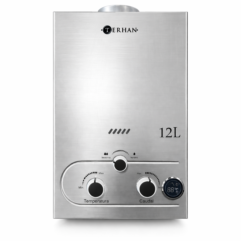 Calentador de agua instantaneo a supergas 12 litros por minuto