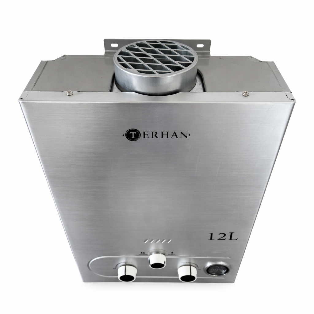 Calentador de agua instantaneo a supergas 12 litros por minuto